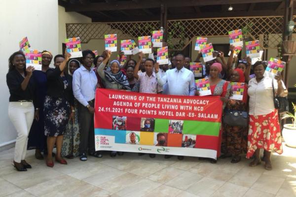 Tanzania NCD Alliance launches new Advocacy Agenda of People Living with NCDs